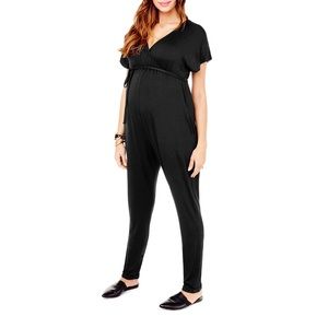 Ingrid & Isabel Maternity Crossover Nursing Jumpsuit